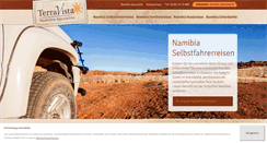 Desktop Screenshot of namibia-reise.de