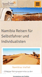 Mobile Screenshot of namibia-reise.de